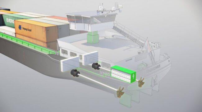 “Sendo Liner”: world’s first emission-free container vessel - EST-Floattech