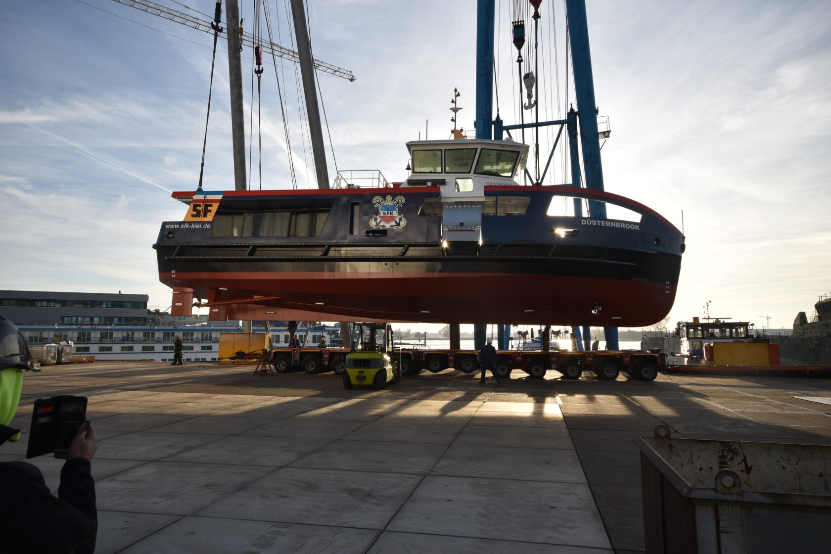 EST-Floattech’s ESS onboard of ferry “Düsternbrook" - EST-Floattech